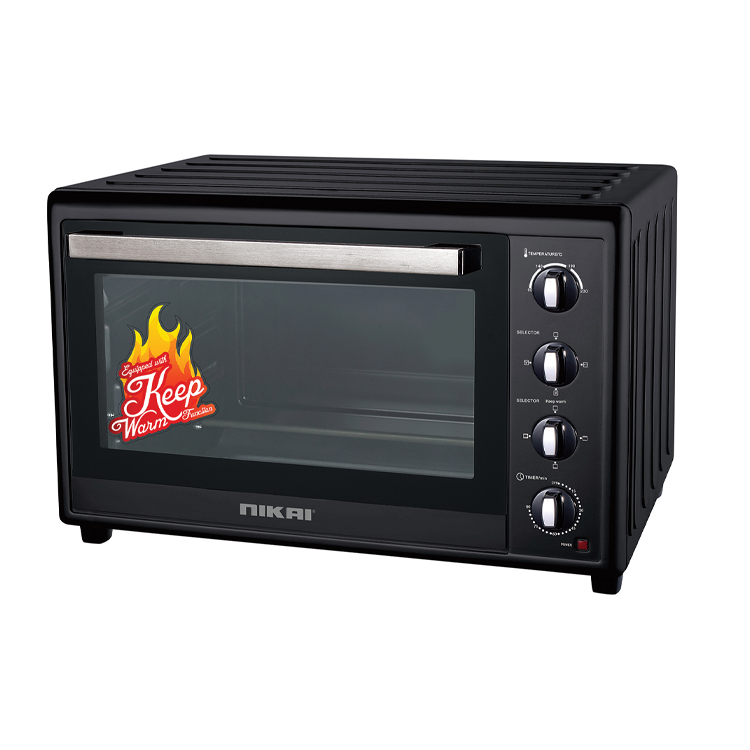 Nikai Oven with Rotisserie  & Convection 120L 2700w With Keep Warm Function 100-250º Centigrade NT1201RCAX