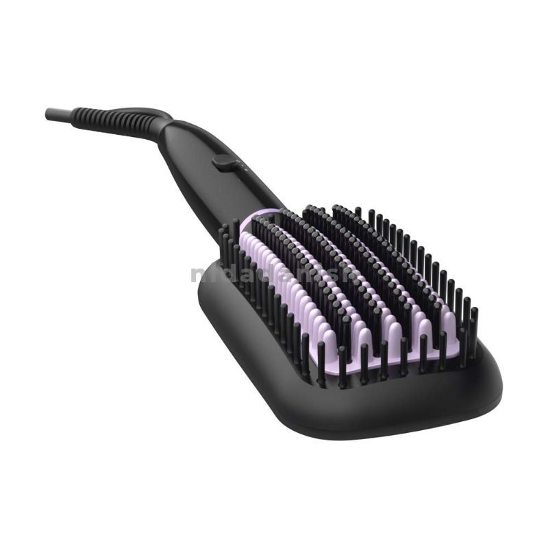 Philips Heated Straightening Brush Black BHH880