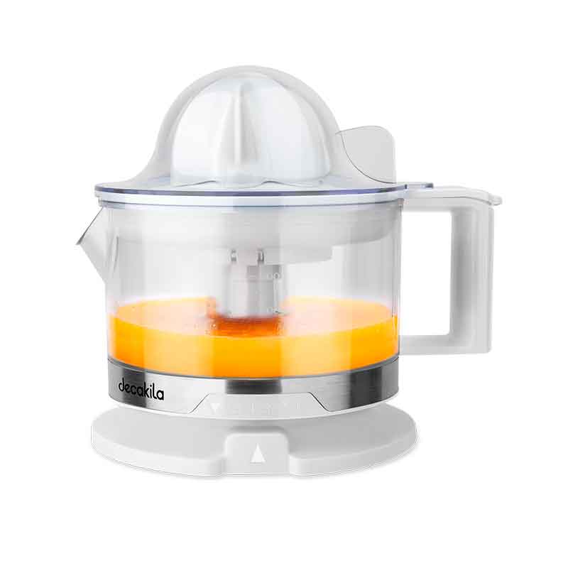 Decakila Citrus Juicer 40W 0.5L Double Cone Transparent Juice Cup Jog Function BPA Free Orange Squeezer KEJC006W