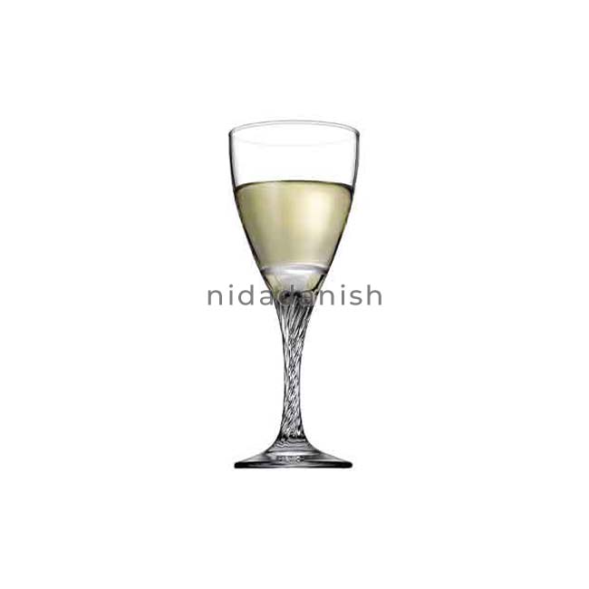 Pasabahce Twist 6pcs White Wine Glass 180cc 44362