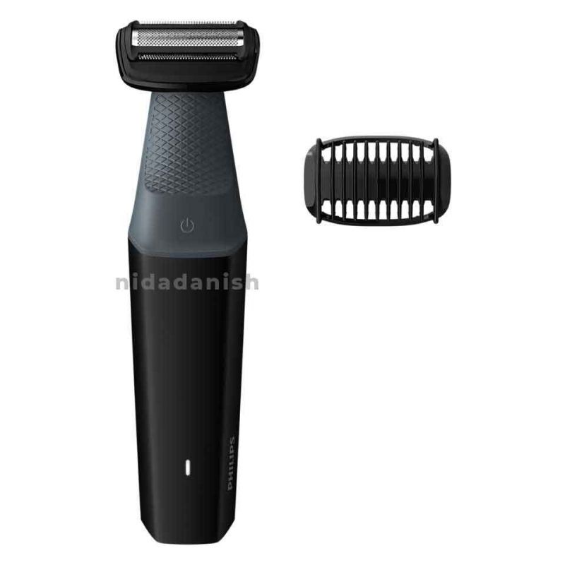 Philips Electric Body Shaver 3 Combs Cordless, Rechargeable, Wet & Dry BG3010