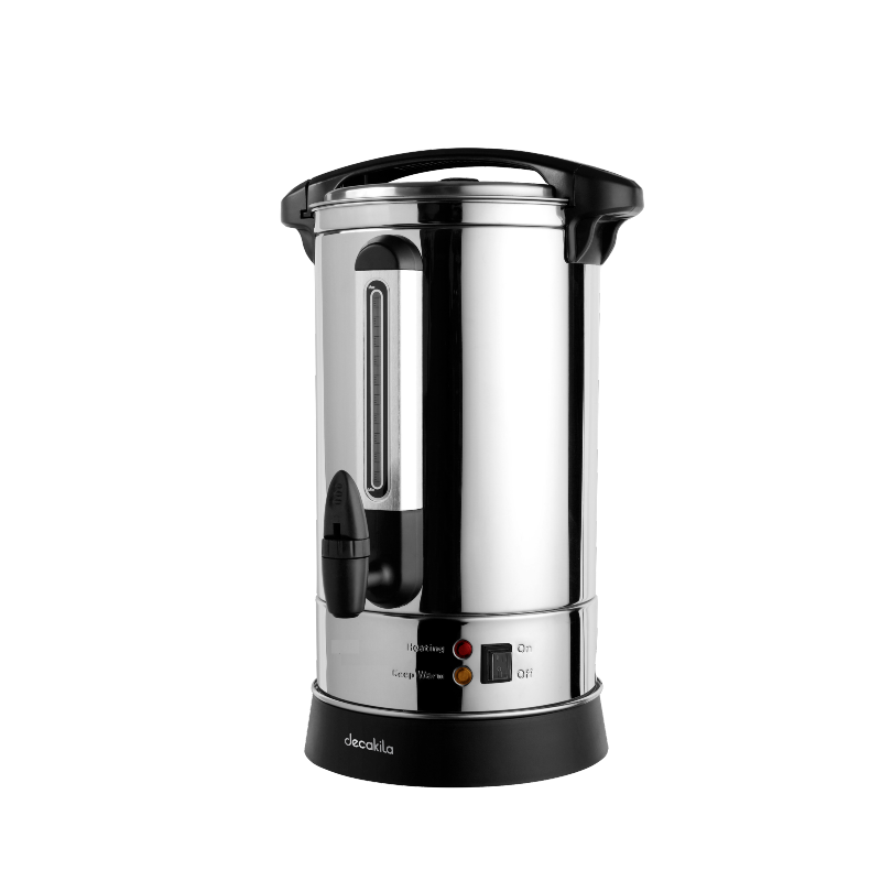 Decakila Water Boiler 20L Electric 2500W Boil Keep Warm Double Layer 304 Stainless Steel Body Lid With Safety Lock KEKT013M