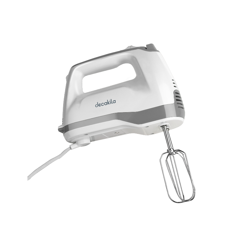 Decakila Hand Mixer 250W 6 Speed + Turbo 2 Attachments With Speed Control Knead or Beat & Mix KEMX011W