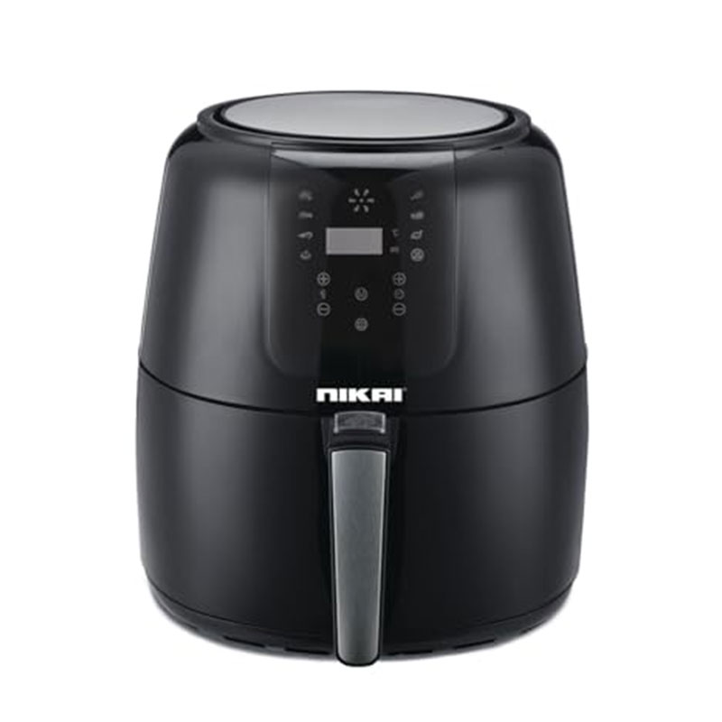 Nikai Air Fryer 9L Multifunctional Low Oil Fryer 1800W Non Stick Coating Pan with Dishwasher Safe, Overheat Protection Temperature Control, Timer, Automatic ...