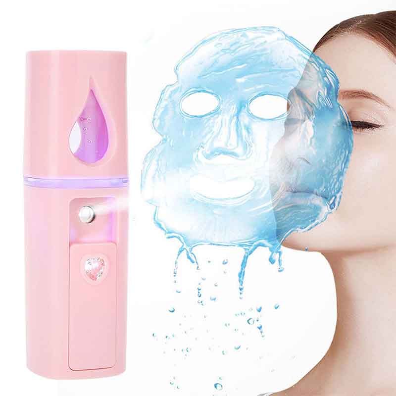 Face Sprayer Portable Humidifier Nano Facial Mist Sprayer Mister Cool Face Mist Sprayer Humidifier Facial Moisturizing 113-L2