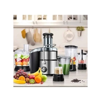 Sokany Food Processor 6in1 Juicer, Blender, Mincer and Miller 1000W