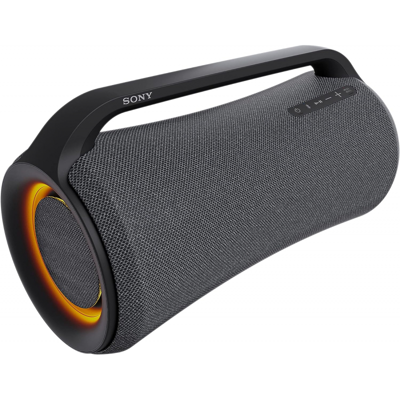 Sony X-Series Wireless Portable Outdoor Bluetooth Boombox Party-Speaker with Big Powerful Sound, IP66 Water-resistant and Dustproof, LED Ring Lighting, Speak...