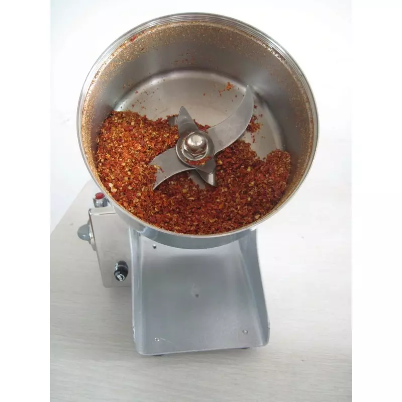 Commercial Dry Food Grinder Machine 1000g HWF-20B