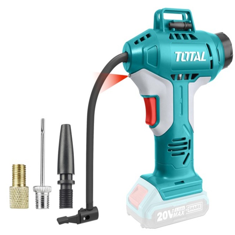 Total Air Compressor Auto Cordless Lithium Ion with 150Psi TACLI2001