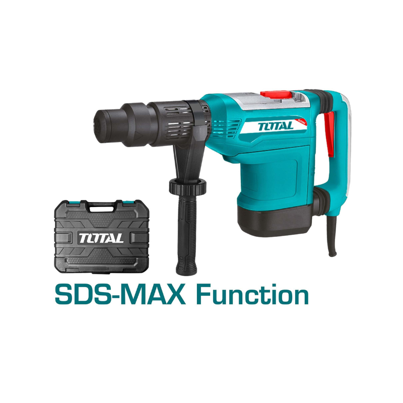 Total Drill Machine Rotary Hammer SDS Max 1200W TH112426