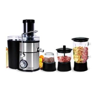 Sokany Food Processor 6in1 Juicer, Blender, Mincer and Miller 1000W