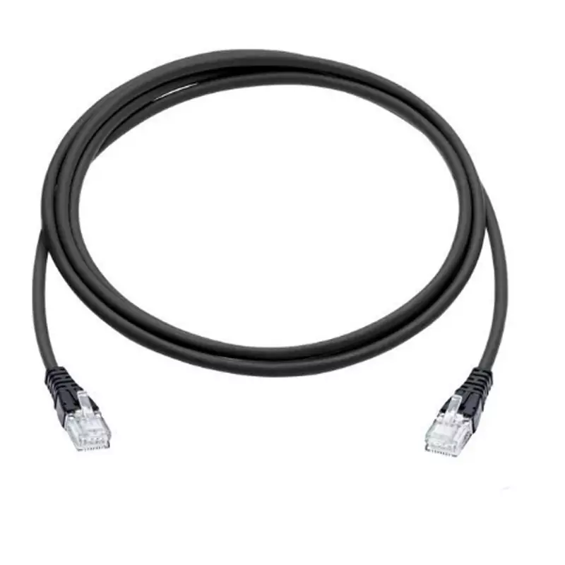 R&M Patch Cord CU EL Cat6 UTP Black 3m R820355