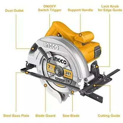 Ingco Circular Saw 1400W 185mm CS18538