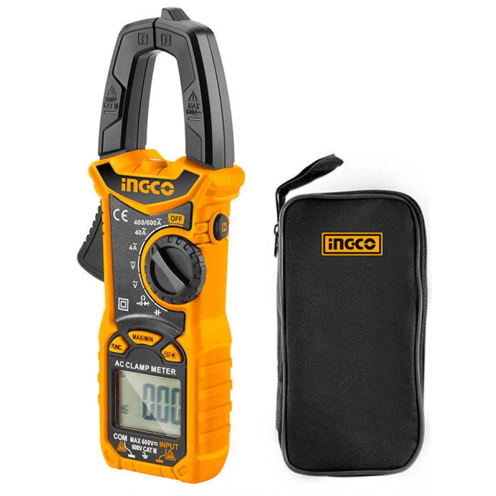 Ingco Digital AC Clamp Meter 600A DCM6003