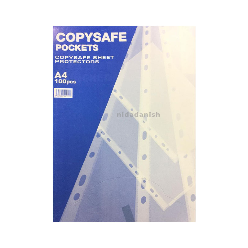 ABBA Punch Pocket Copysafe A4 Sheet Protectors P00914