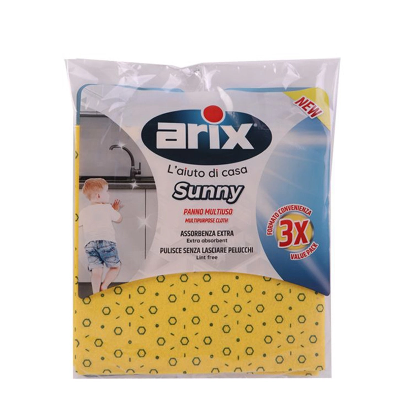 Arix Sunny Dusting and Multipurpose Cloth 3's 1193 Pack of 5