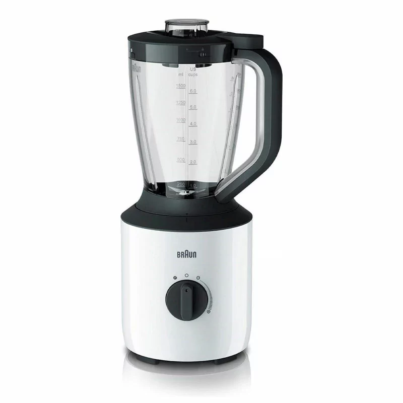 Braun Blender 2L 800w PowerBlend TriAction Technology Fine Blending Smooth Crush Blade JB301AI