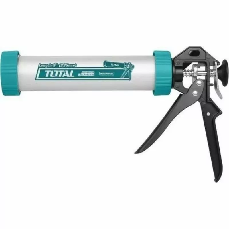 Total Silicon/Caulking Gun 9” Aluminum THT20109