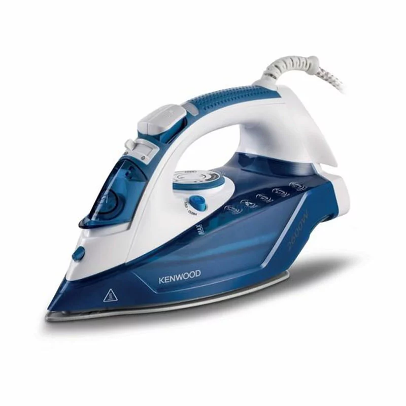 Kenwood Steam Iron 2600W with Ceramic Soleplate, Auto Shut-Off, Anti-Drip, Anti-Calc, Self Clean, Continuous Steam, Steam Burst, Spray Function STP75.000WB