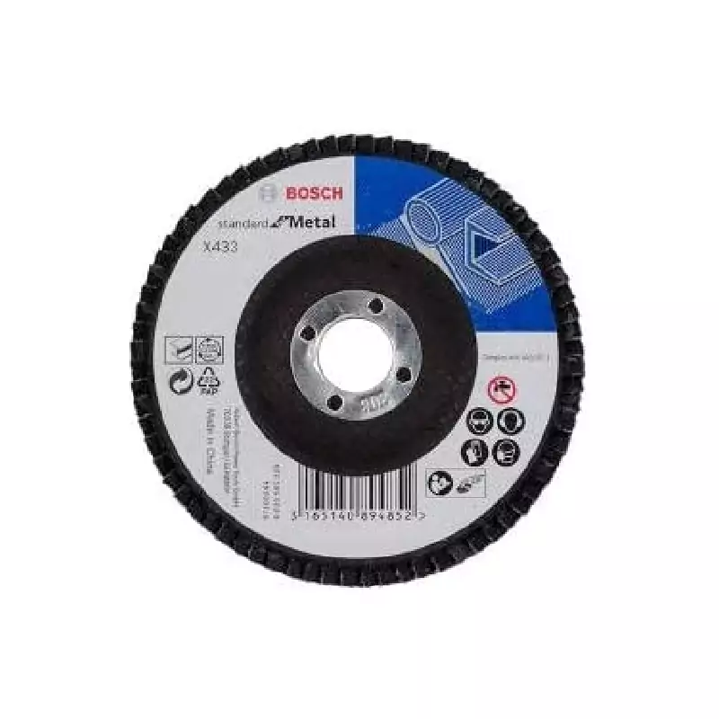 Bosch Flapdisc Standard for Metal 4.5" P120 2608601710