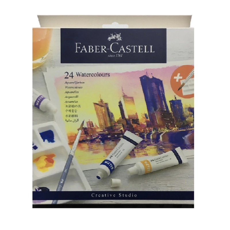 Faber Castell Water Colors 9ml Pack of 24 169624