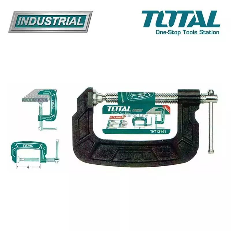 Total G Clamp Size 4” THT13141