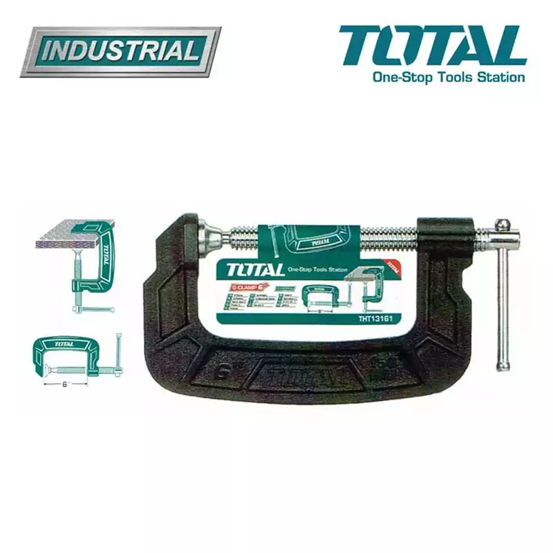 Total G Clamp Size 6” THT13161