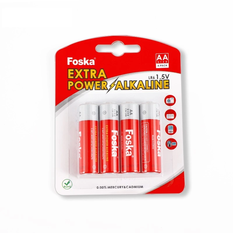 Foska Battery AA 1.5V EL9004-4 Pack of 4 7854