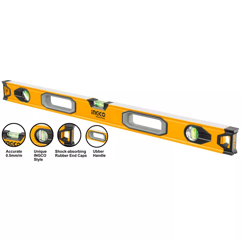 Ingco Spirit Level 200cm x 1.5mm HSL08200