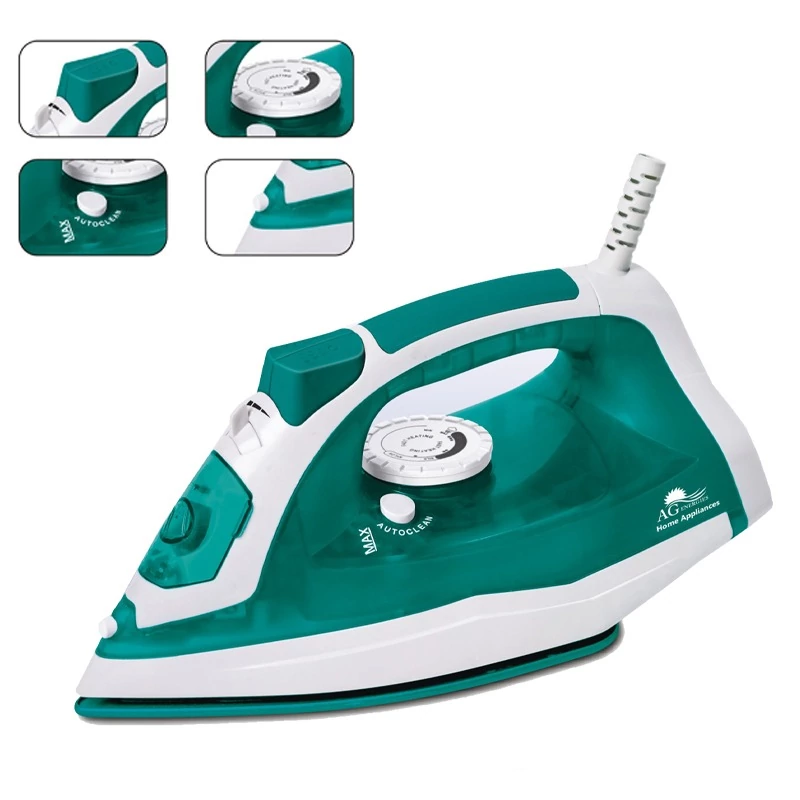 AG Steam Iron Ceramic Soleplate 2400W DJ-513C