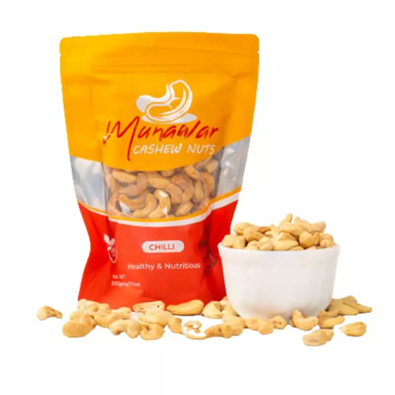 Munawar Cashewnuts Chilli 500g