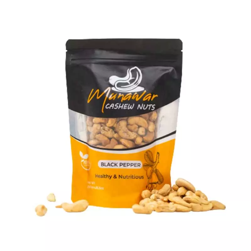 Munawar Cashewnuts Black Pepper 250gm