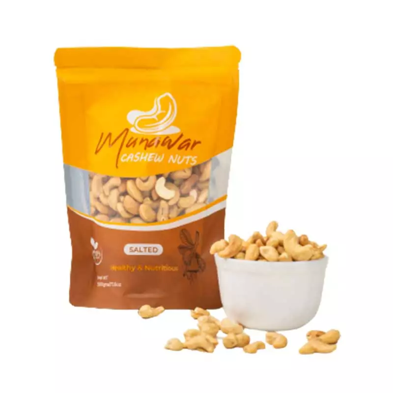 Munawar Cashewnuts Salted 500gm