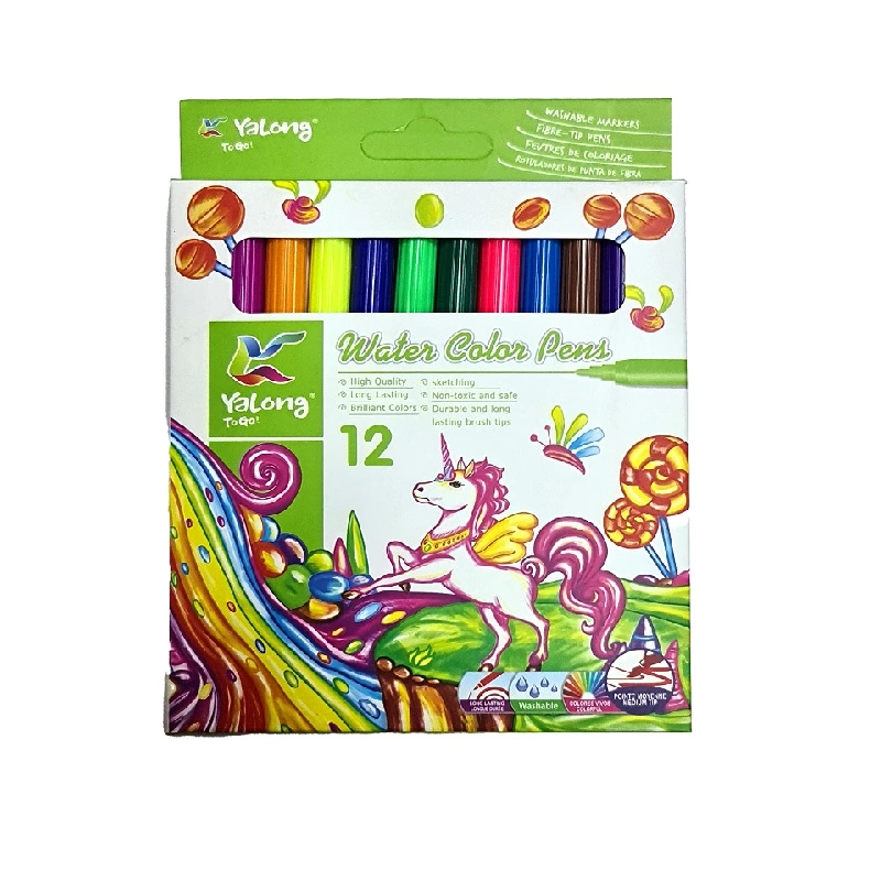 Yalong Water Colour Pencil 12 Colours P06961