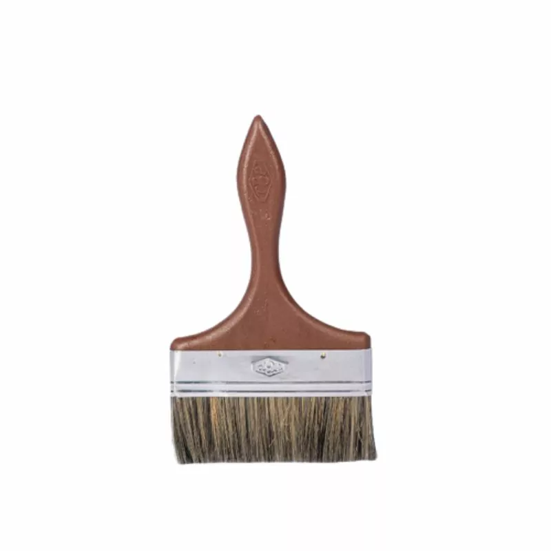 TBP Flat Paint Brush Pure Bristles 6" (Pack of 40)