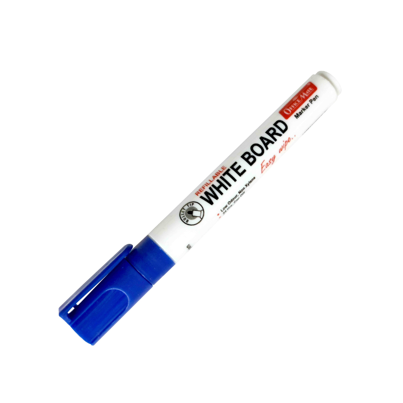 Office Mate White Board Marker Blue P02258