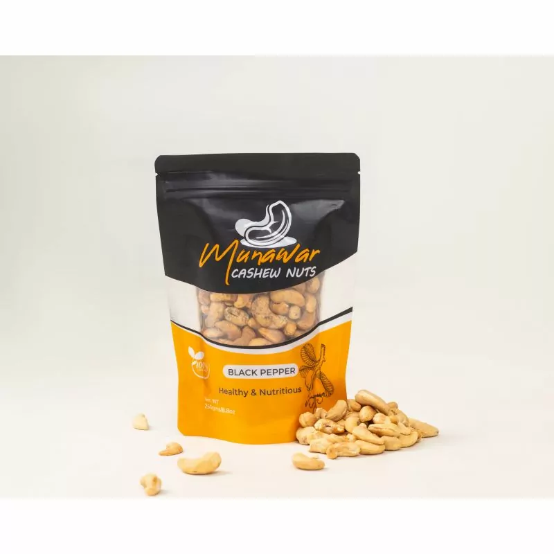 Munawar Cashewnuts Black Pepper 250gm