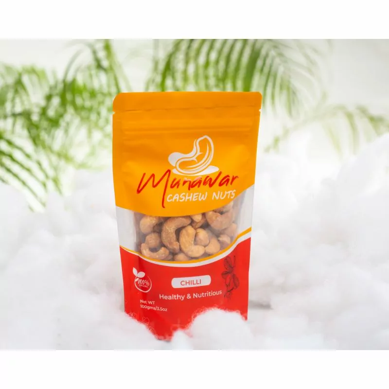 Munawar Cashewnuts Chilli 100gm