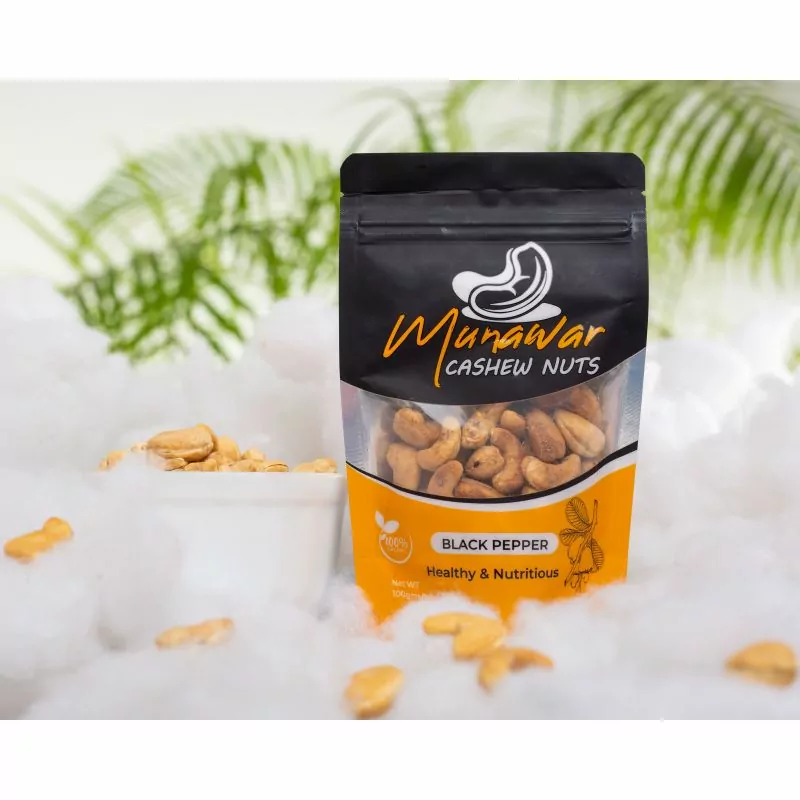 Munawar Cashewnuts Black Pepper 100gm