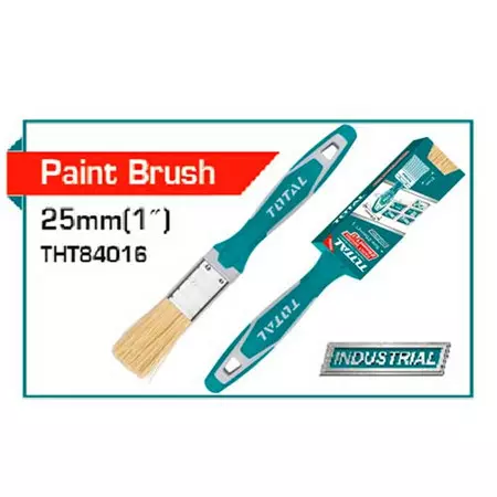 Total Paint Brush Plastic Rubber Covered Handle 1" THT84016