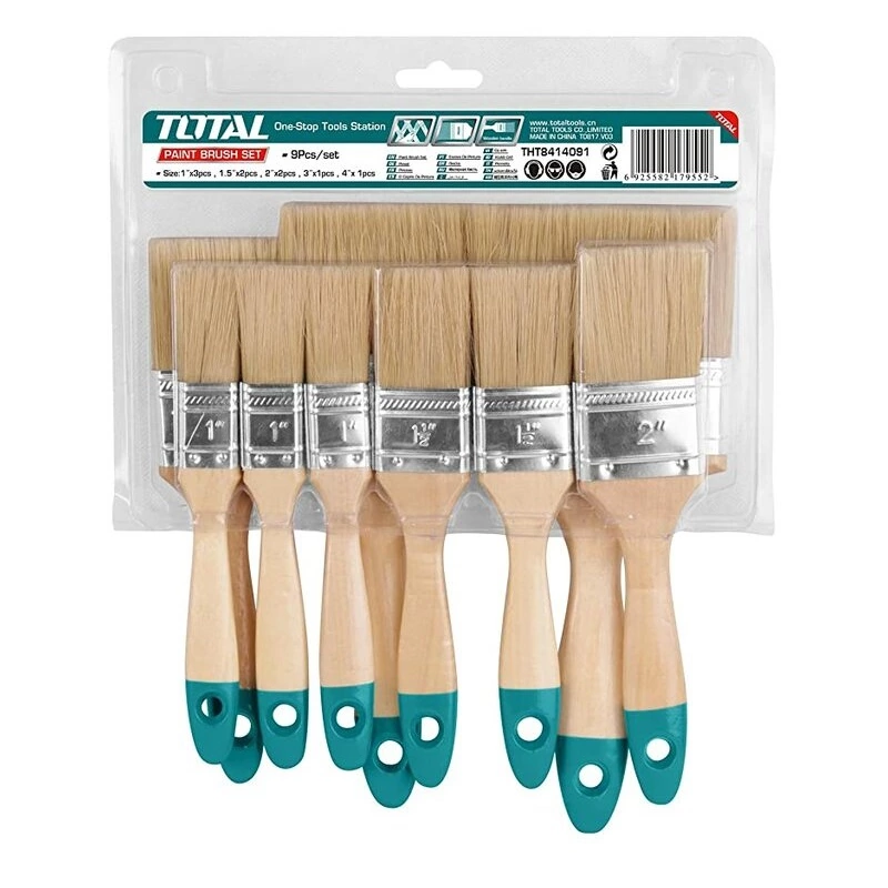 Total Paint Brush Set 9pcs THT8414091