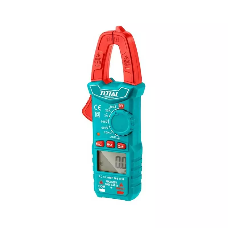 Total Digital AC Clamp Meter 2000 Counts TMT42002