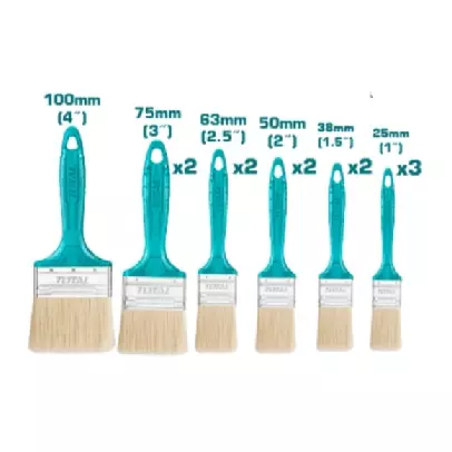 Total Paint Brush Set 12pcs THT84501201