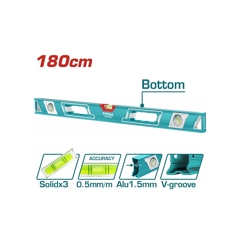 Total Spirit Level 180cm TMT218086