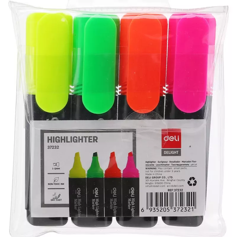 Deli Highlighters Pack E37232