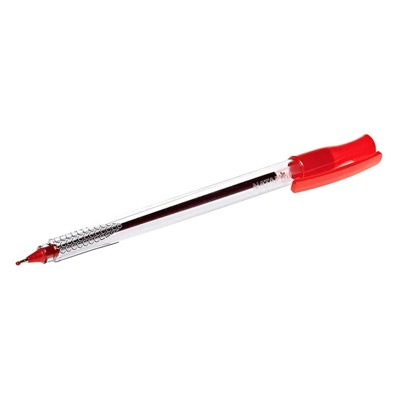 Nataraj 621 Medium Ballpoint Pens 6pcs Red P03332