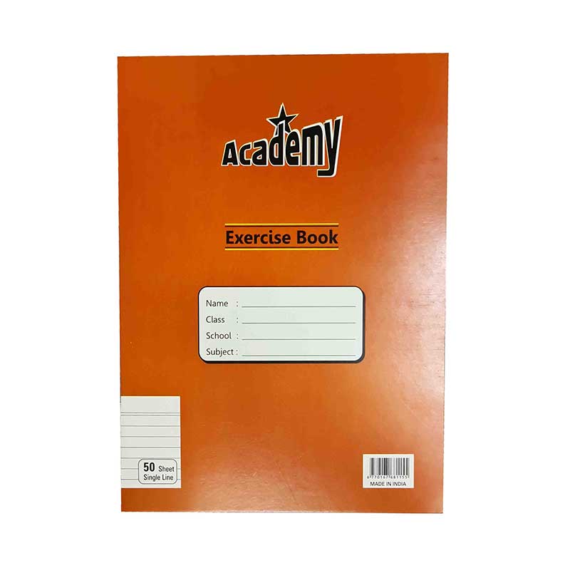 Academy Exercise Book 100 pages Single Line P06048