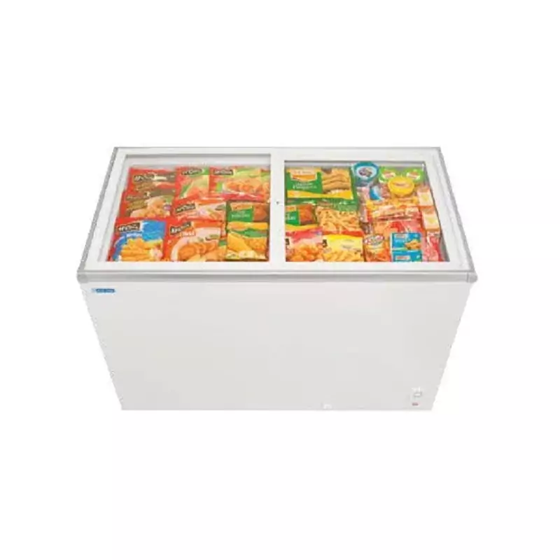 Generic Glass Top Double Door Deep Freezer 200L