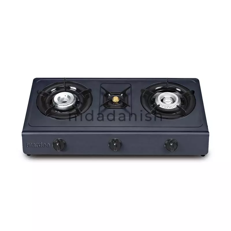 Aardee Gas Stove ARGS-3T 3 Burner Teflon