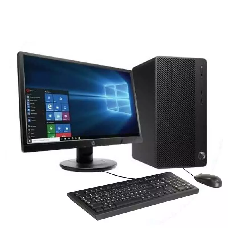 HP Desktop 290 G4 - DOS, iCore i7, 10TH GEN, 2.9 Ghz, 8GB, 1TB, DVD Writer, Keyboard, 22" Screen